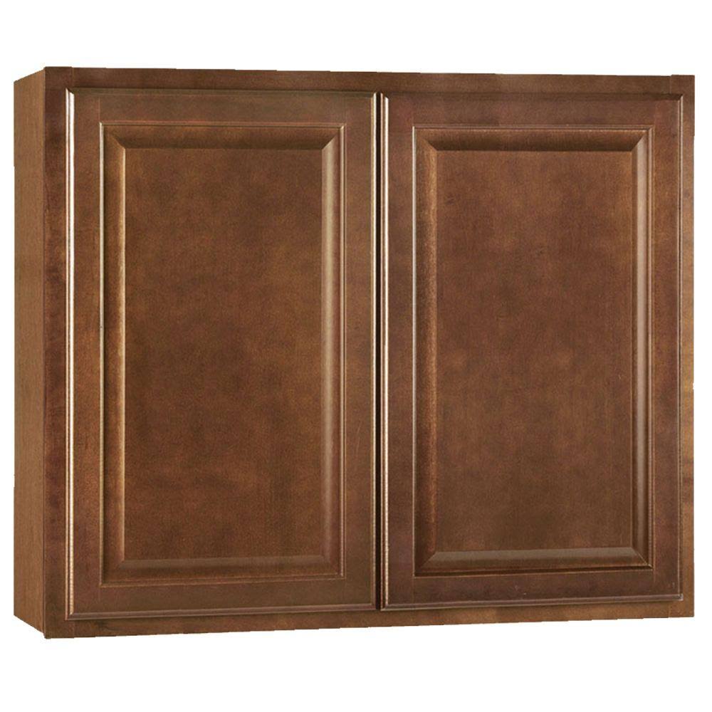 Cognac Wall Kitchen Cabinet Z76837