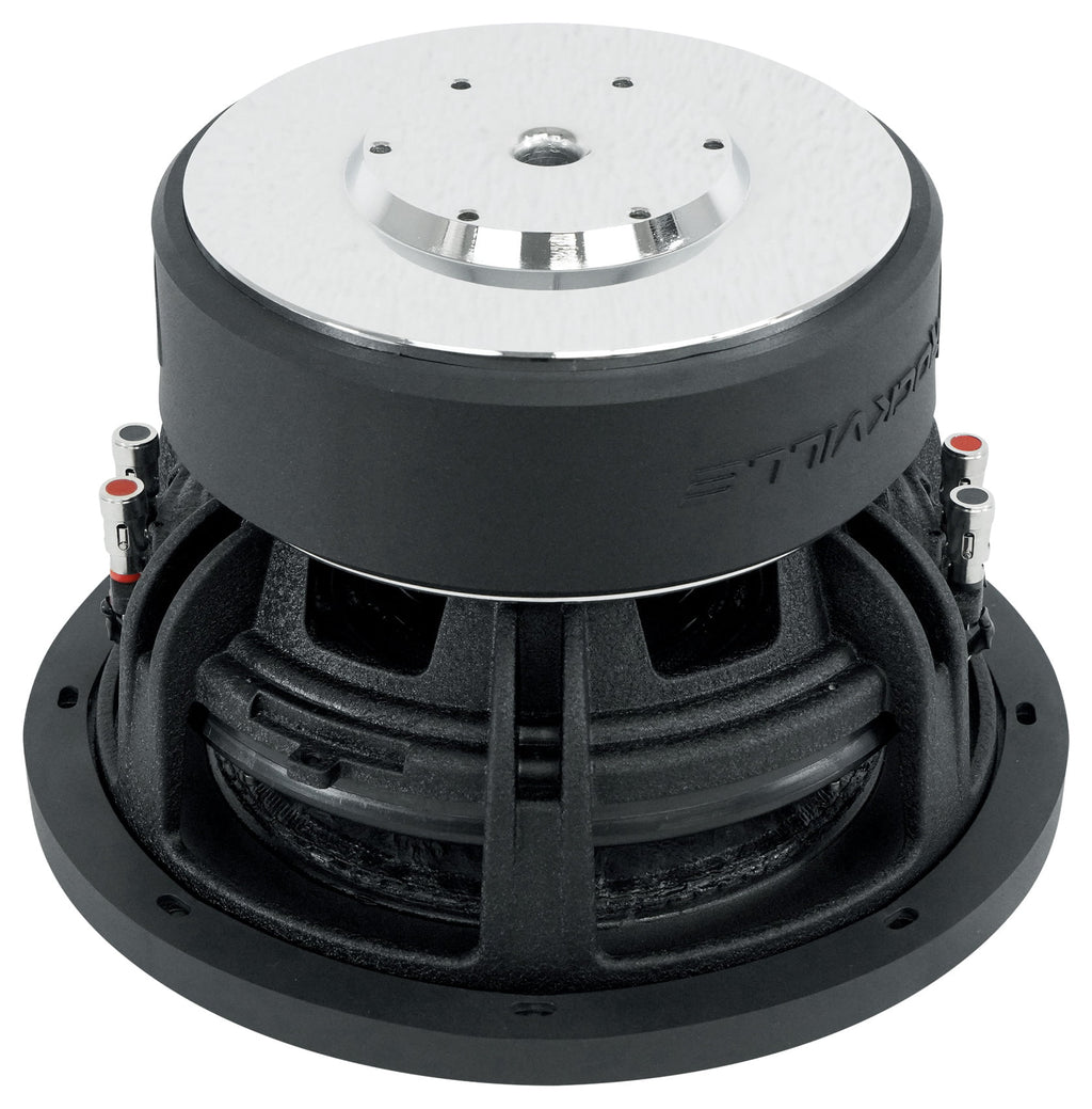 10" 6400 Watt Car Subwoofers with Mono Amplifier and Copper Amp Kit I4015