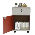 2-Tier Rolling File Storage Cabinet with Lock E600979