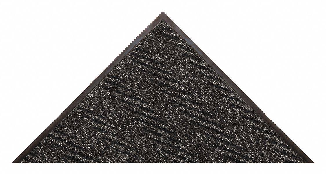 Charcoal Carpeted Entrance Mat, 6ftx10ft L315433