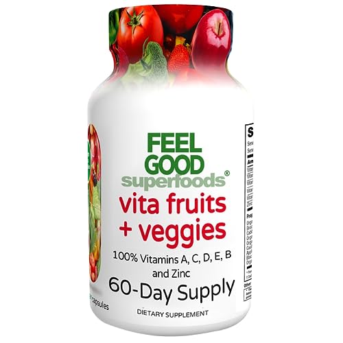 Fruits and Veggies Supplement Capsules 60 Count F4306