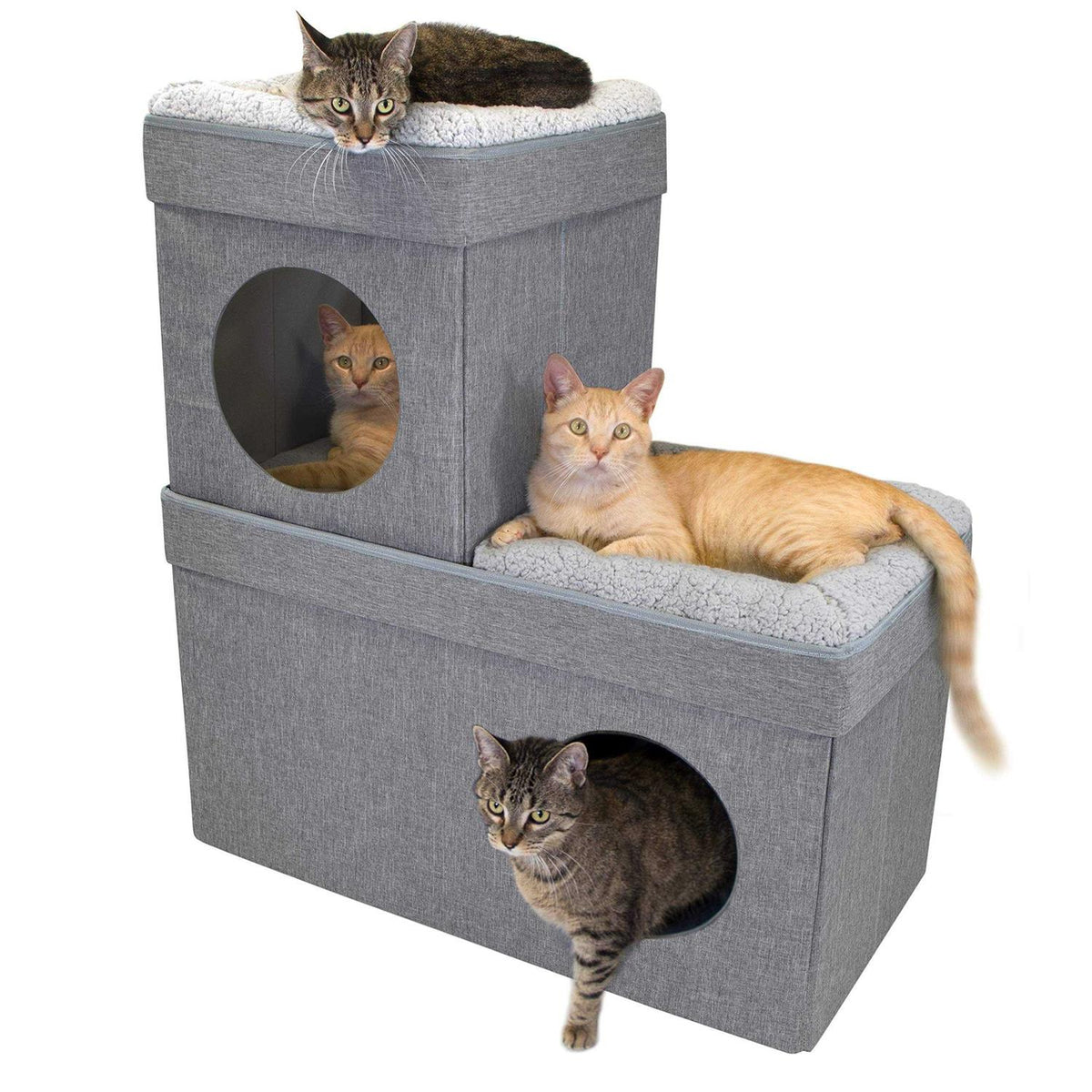 Stackable Cat Condo H842