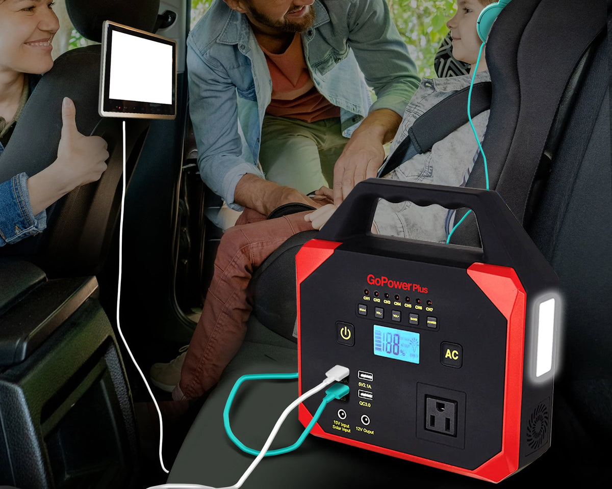 45000 mAh Emergency Power Station with AC Outlet and USB Ports P20534