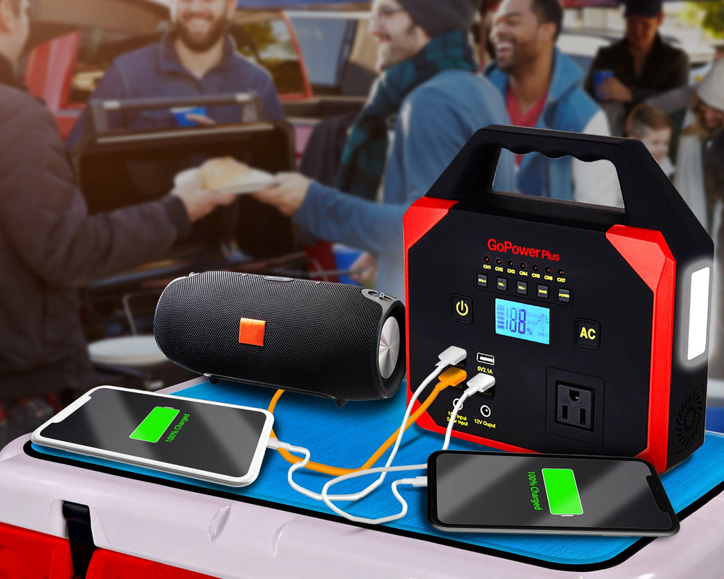 45000 mAh Emergency Power Station with AC Outlet and USB Ports P20534