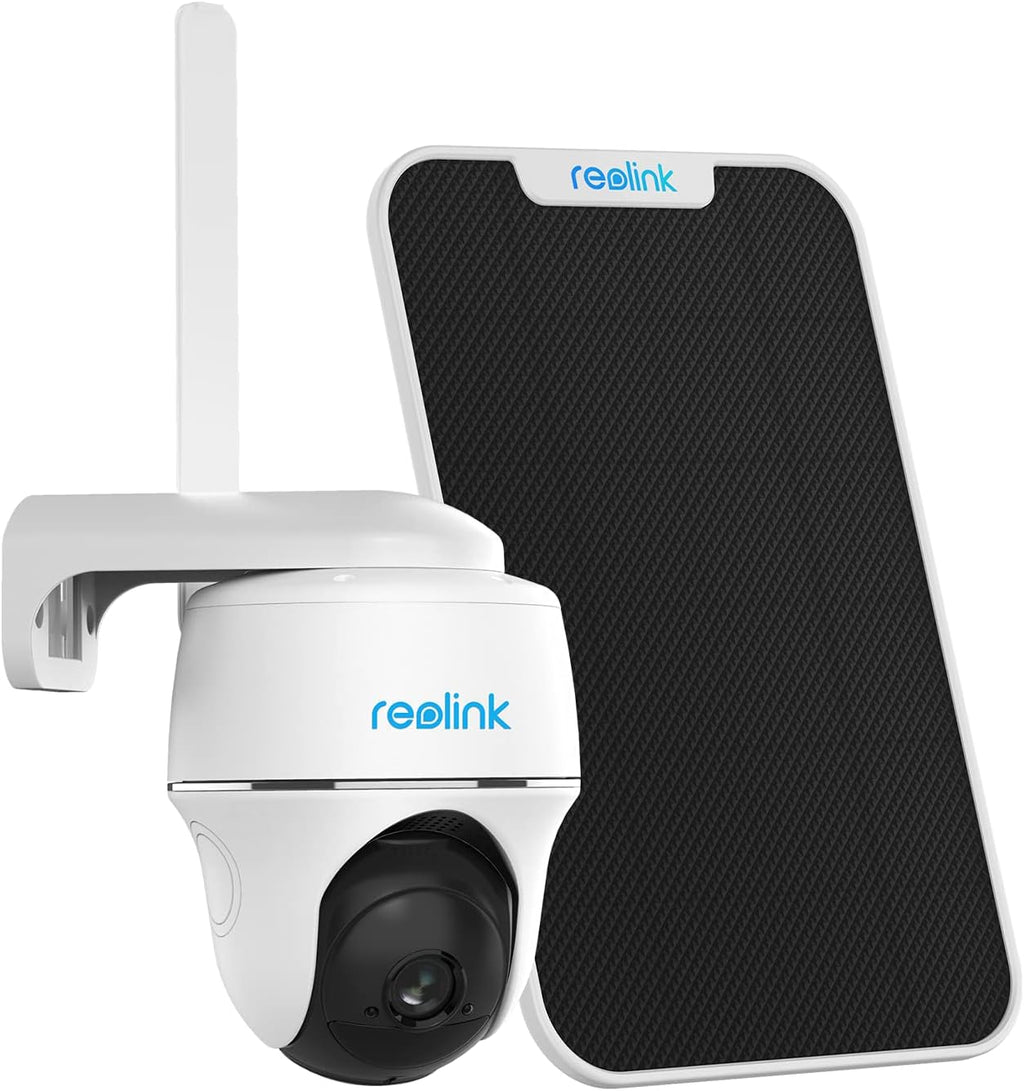 Outdoor Security Camera System Pan Tilt 3G/4G LTE Solar Battery Powered Camera with Solar Panel G498618