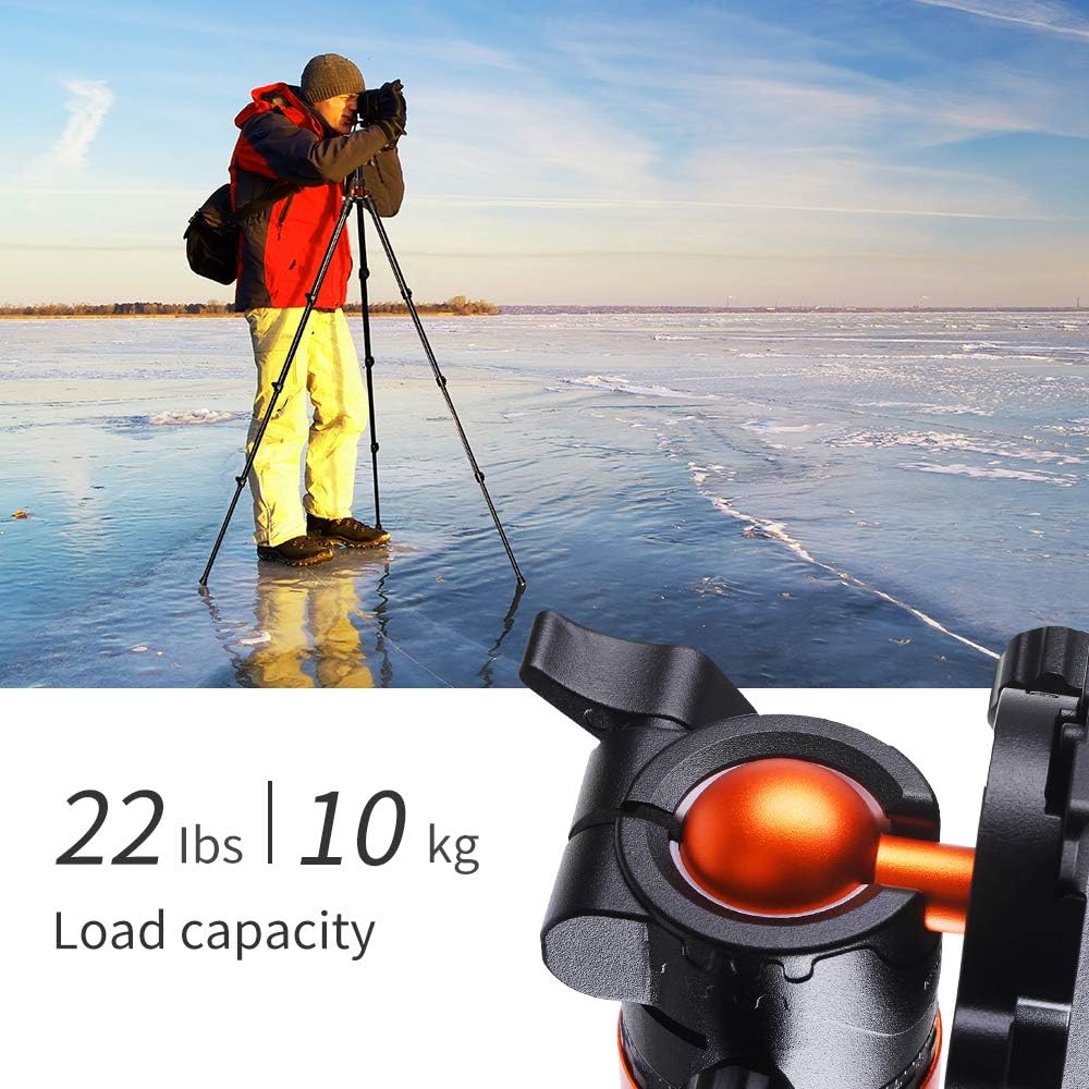 78 inch Aluminum Camera Tripod with 360 Degree Ball Head Q82585