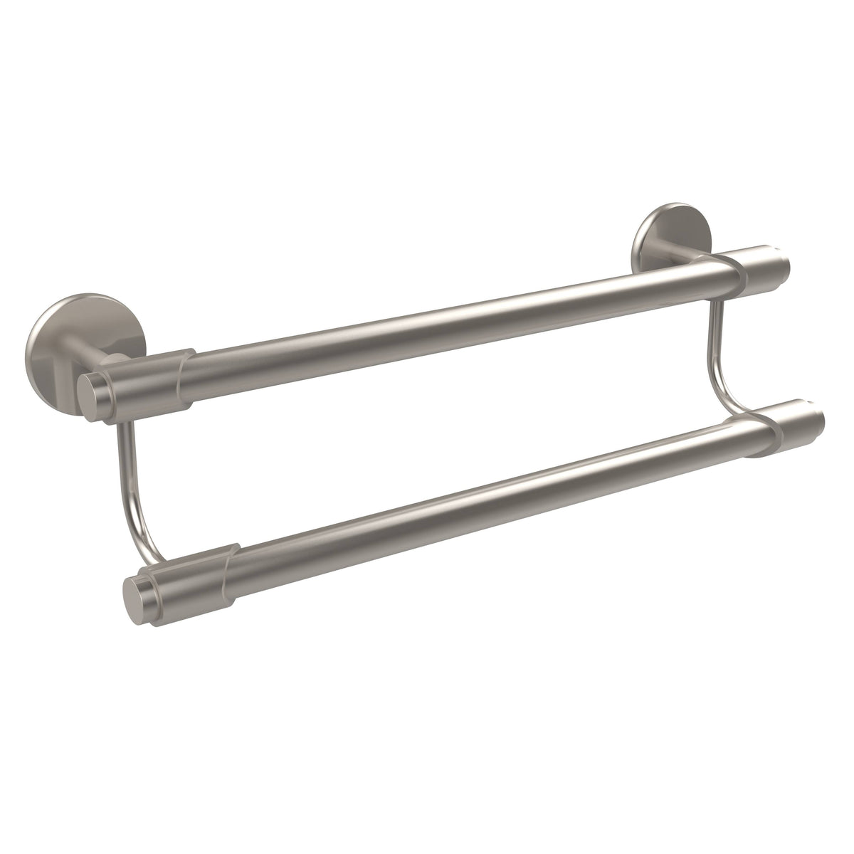 18 inch Double Towel Bar Satin Nickel K249