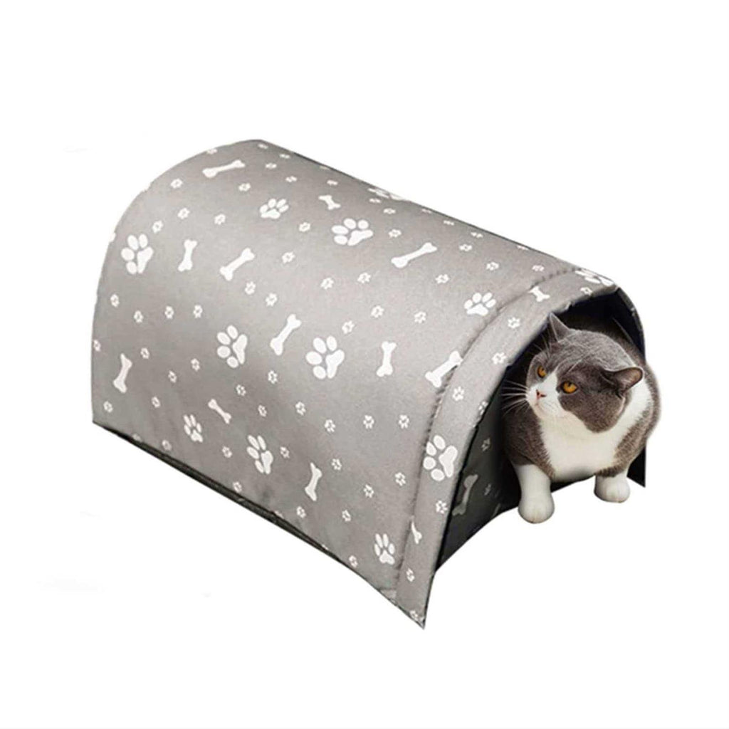 Outdoor Foldable Cotton Filled Cat House Y90356