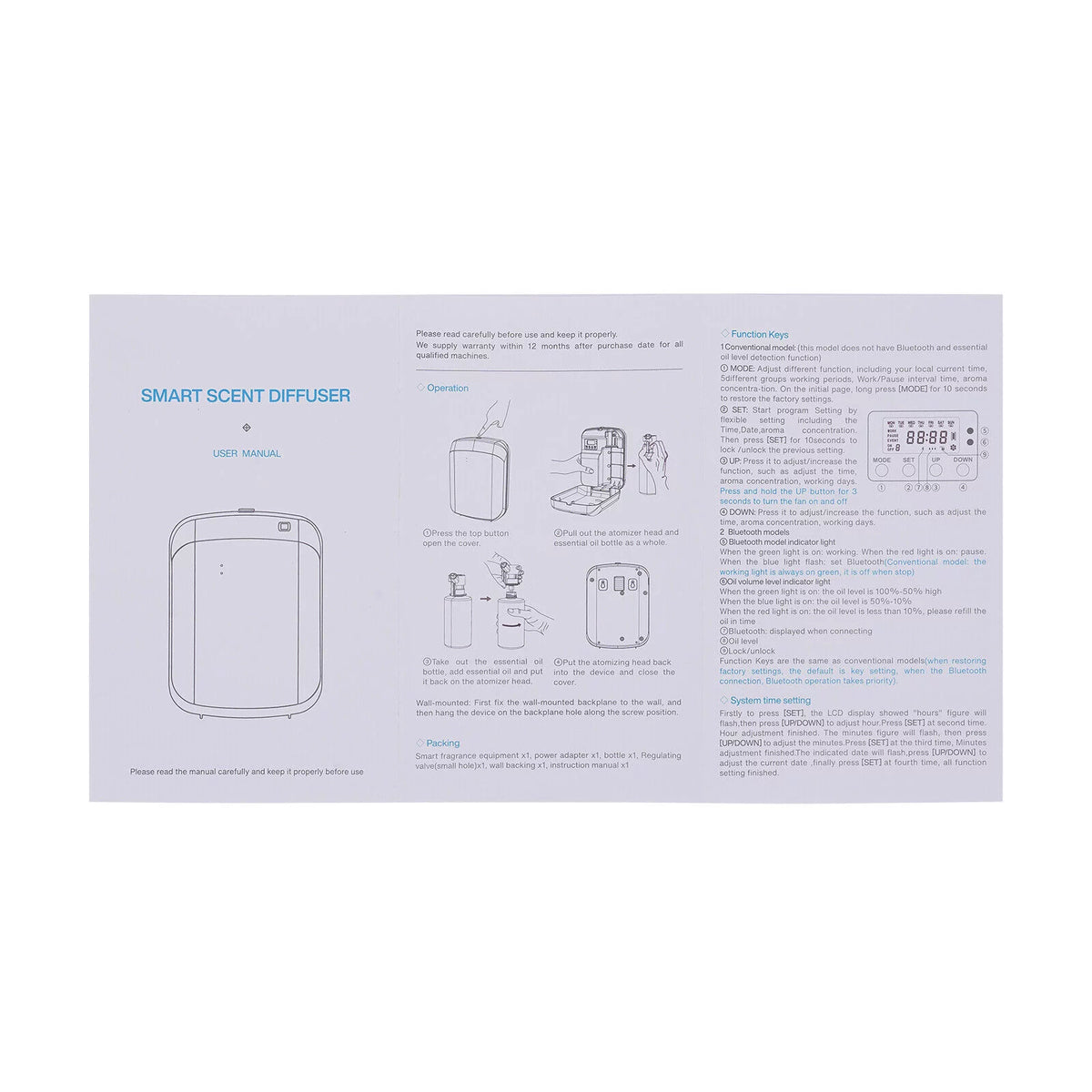 400ml Electric Fragrance Diffuser S7042