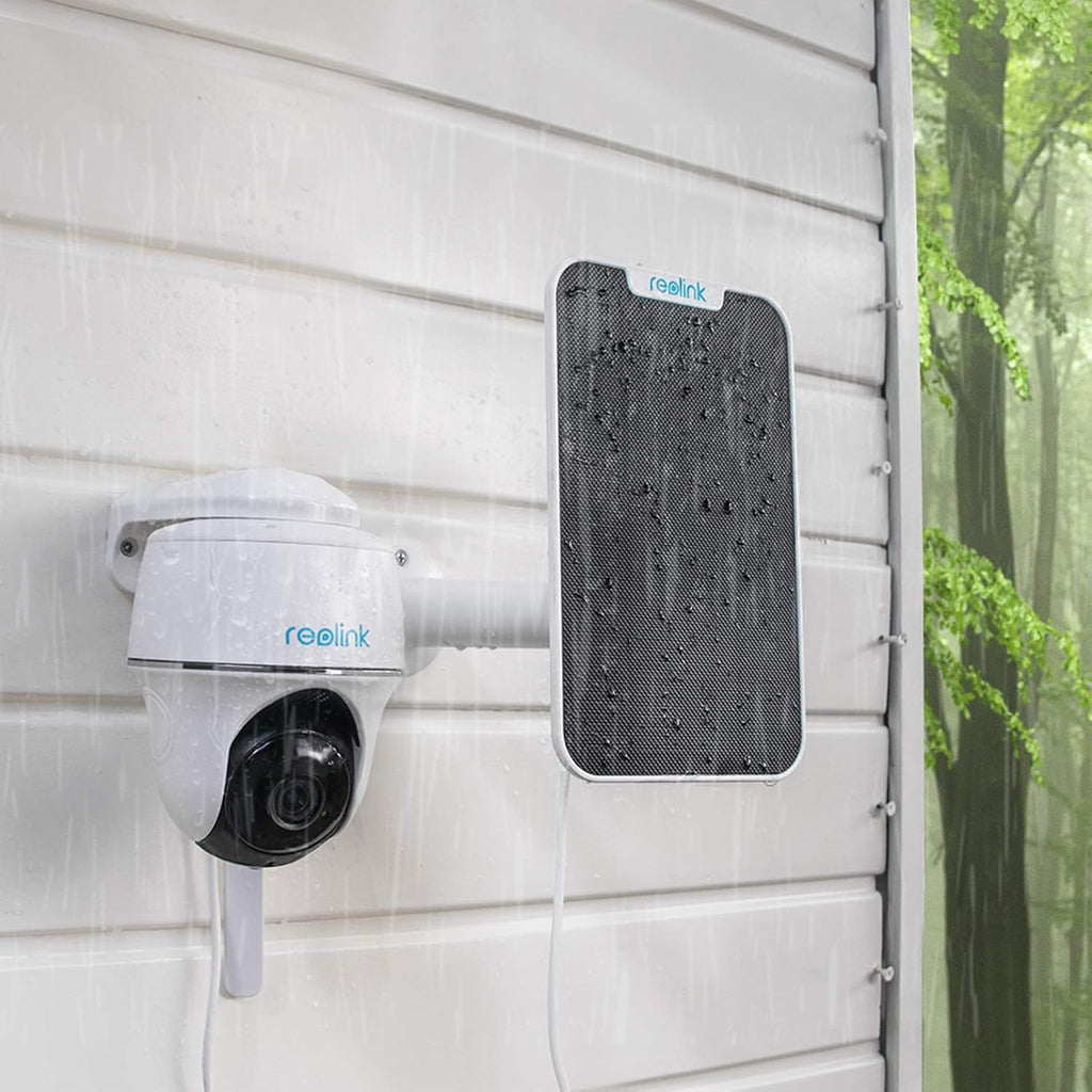 Outdoor Security Camera System Pan Tilt 3G/4G LTE Solar Battery Powered Camera with Solar Panel G498618