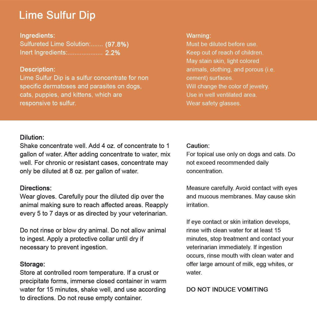 Lime Sulfur Dip I17229