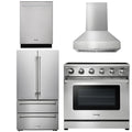 36 Electric Range, Range Hood, Refrigerator, Dishwasher O2740