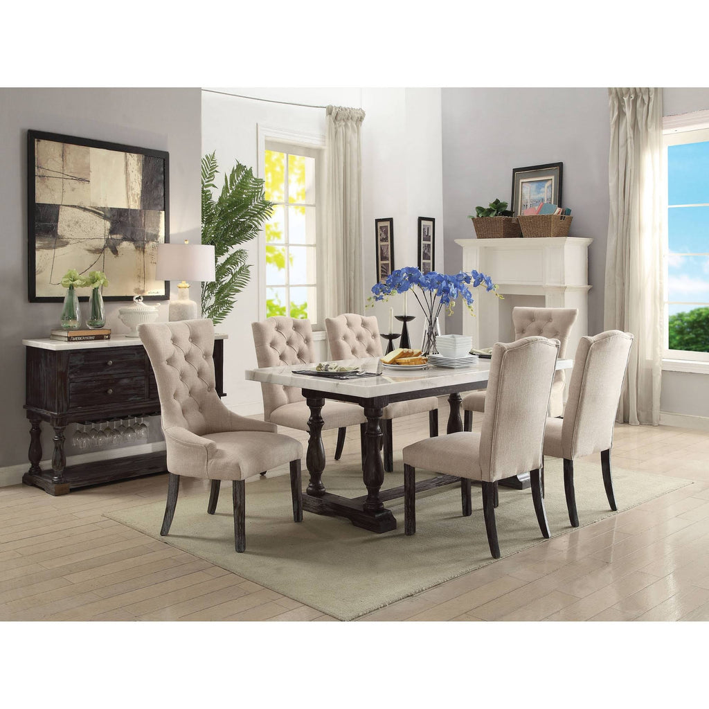 White Marble Server L6224