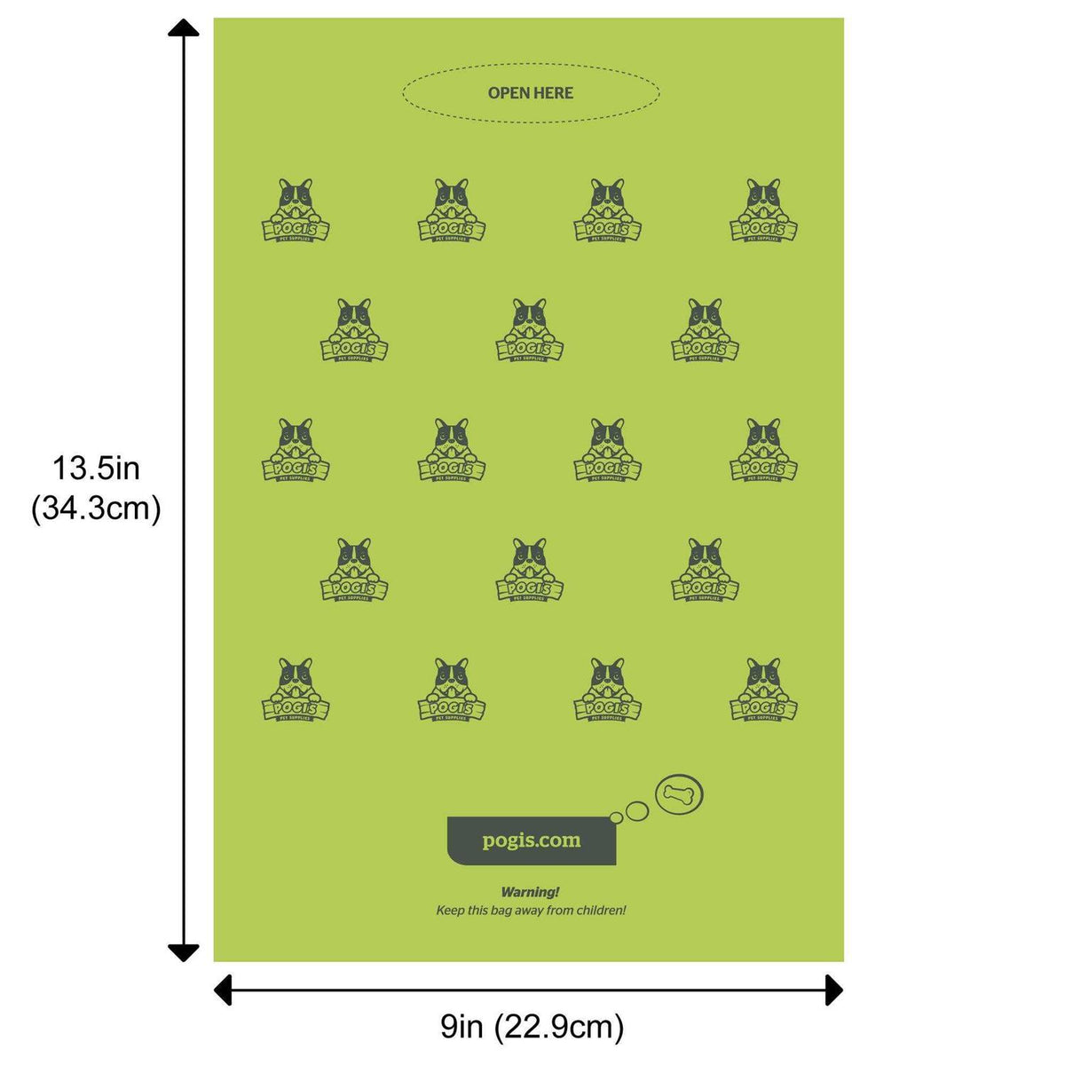 500 Dog Poop Bags J6984