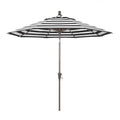 Beige 9 ft. Sunbrella Aluminum Market Umbrella H1517