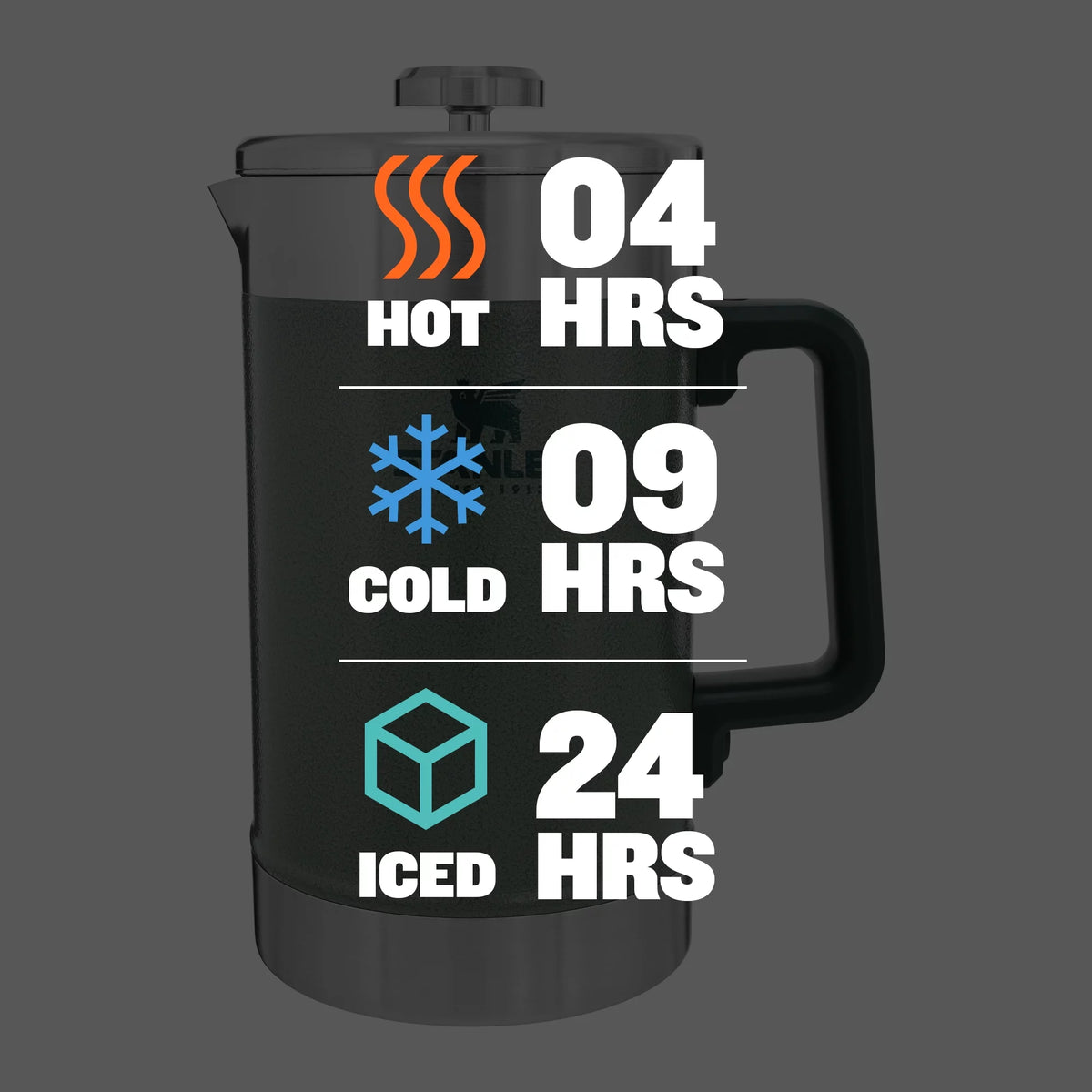 Stainless Steel Coffee French Press 48 oz D57528