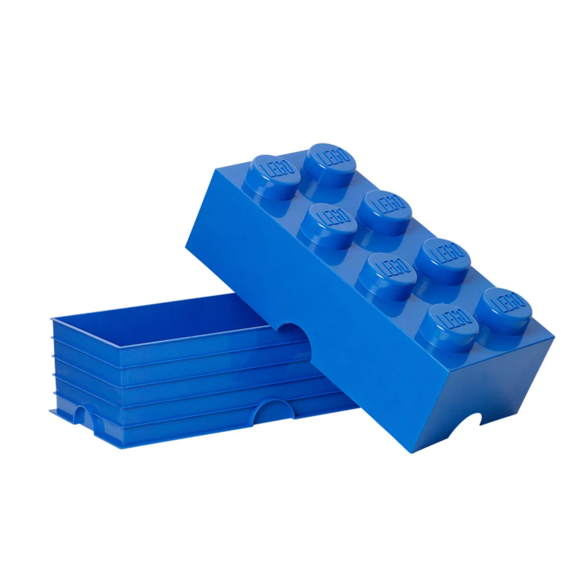 Bright Red Plastic Stackable Storage Brick 8 with Drawer B17643