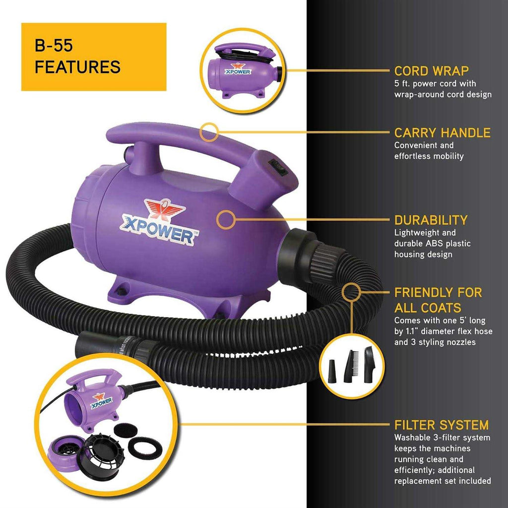 Pet Grooming Force Dryer Vacuum G2476