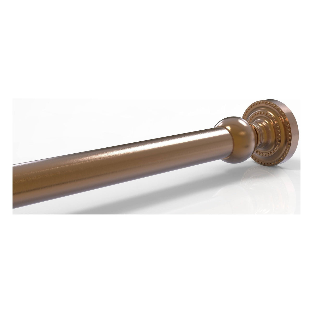 Brushed Bronze Shower Rod Brackets V145