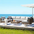 7 Piece Patio Furniture Set with Soft Cushion W415