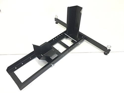 Adjustable Motorcycle Wheel Chock Stand Heavy Duty 1800lb I65623