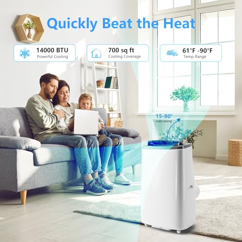 14000 BTU Portable Air Conditioner U776