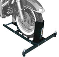 Adjustable Motorcycle Wheel Chock Stand Heavy Duty 1800lb I65623