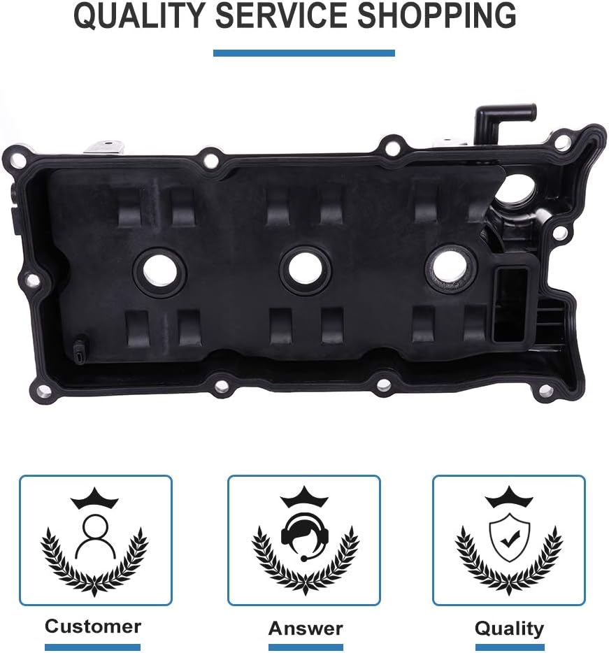 Engine Valve Cover with Gaskets Left Driver Side Pack of 2 L7464