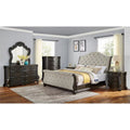 King Wood 6-Piece Sleigh Bedroom Set X209