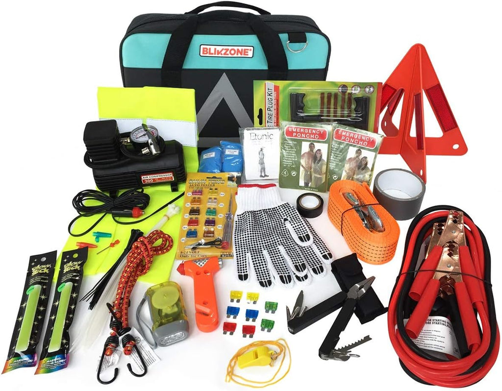 81 Pc Roadside Emergency Car Kit Z631535