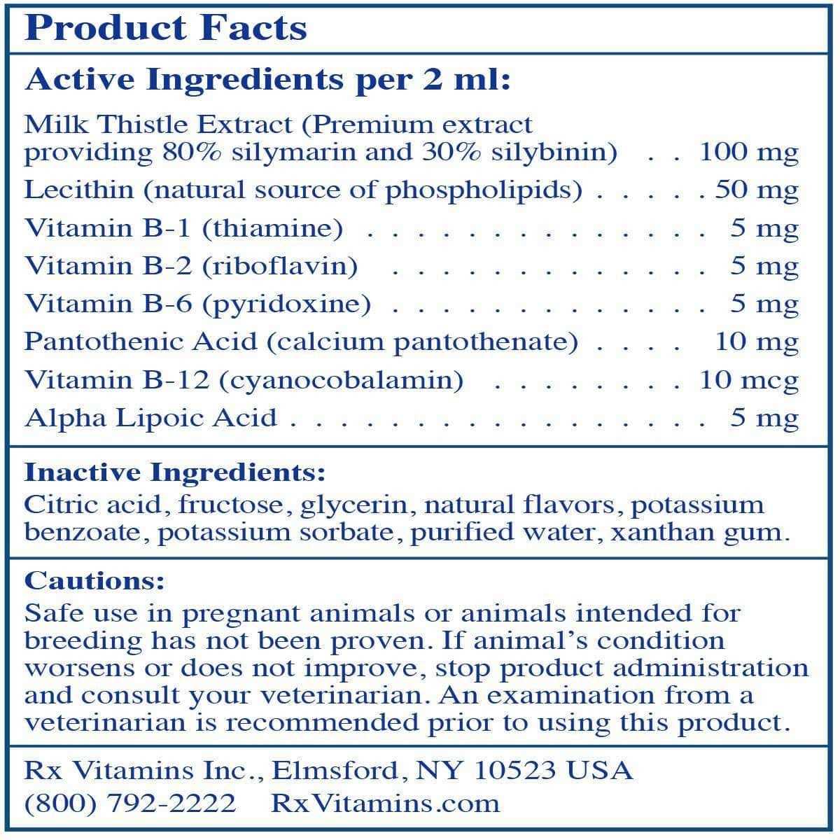 Liquid Hepato for Pets Chicken D6068