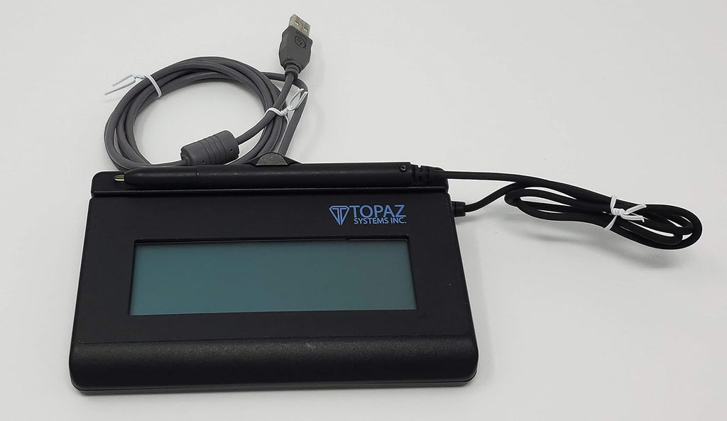 Backlit LCD Signature Capture Pad USB Connection (Renewed) E9193