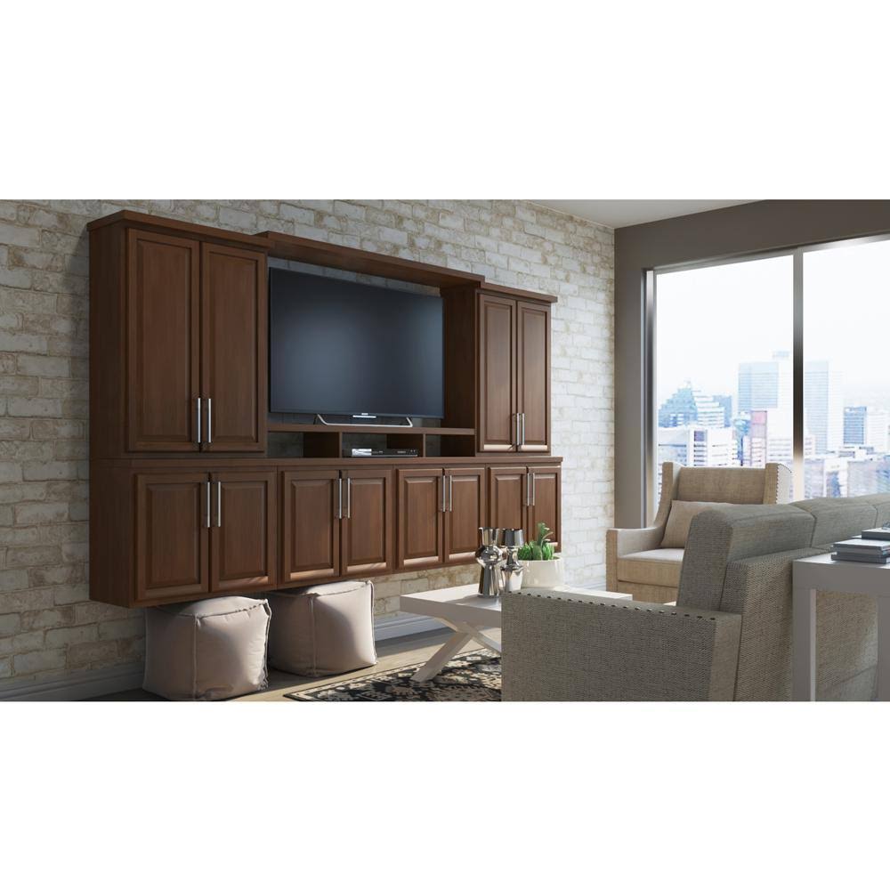 Cognac Wall Kitchen Cabinet Z76837