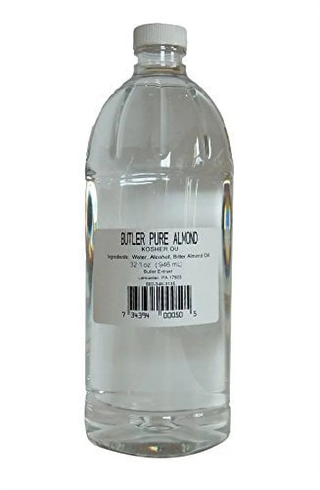 Pure Almond Extract - 32 Oz Bottle S51509