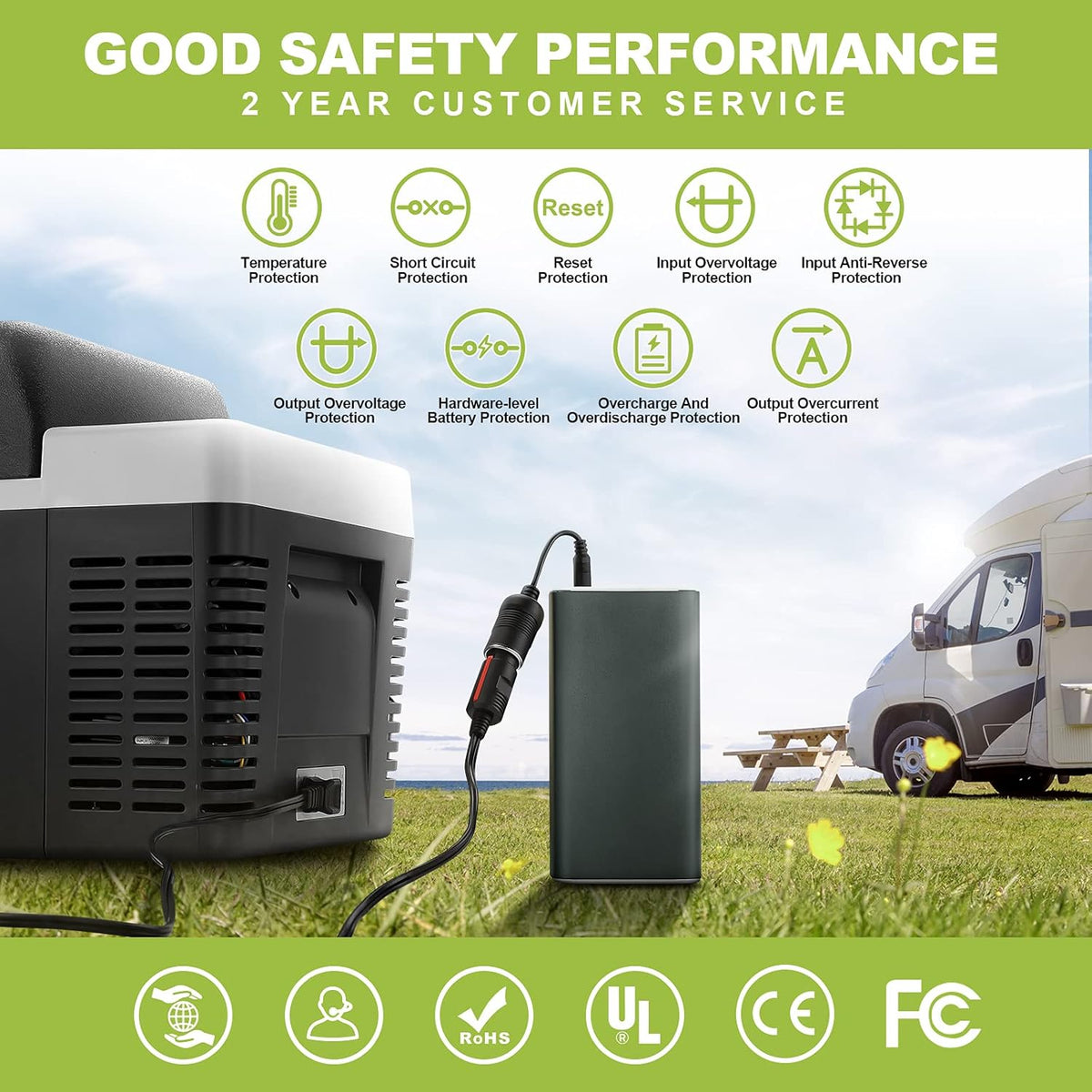 Portable Power Station 216Wh Lithium Battery Solar Generator W4816