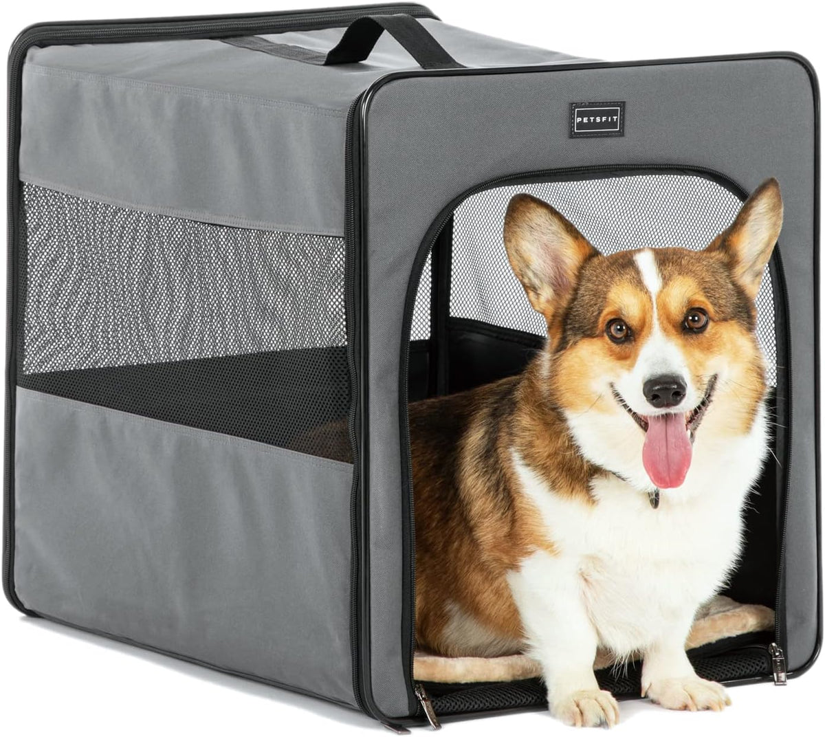 Collapsible Large Dog Travel Crate B991
