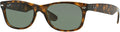 Havana Frame Green Lens 55 Sunglasses A272999