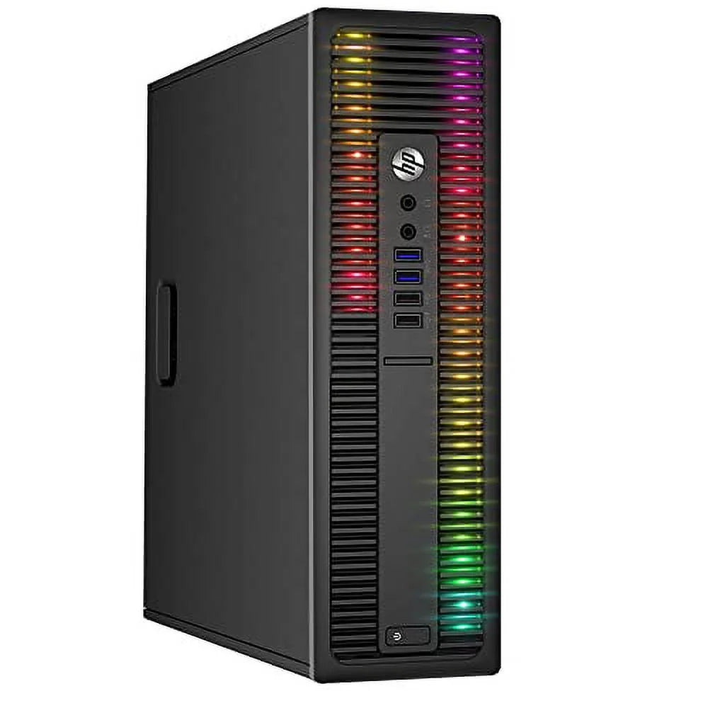 RGB Lights Desktop Computer Intel Core i5 16GB RAM 512GB SSD Win 10 Pro (used) G70207
