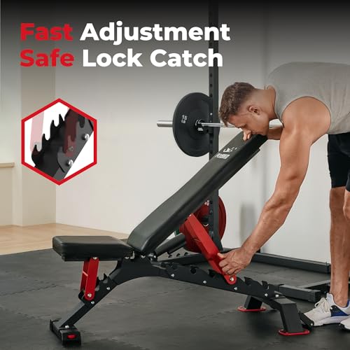 1200LBS Adjustable Weight Bench Y441397