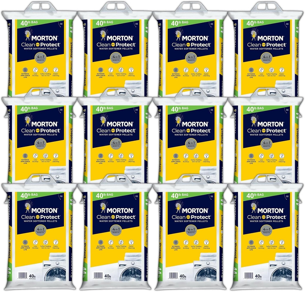 40lb Water Softener Salt Pellets (12 Pack) N215215
