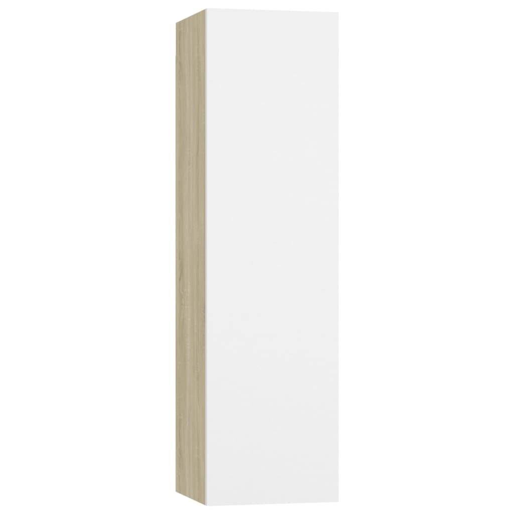 White and Sonoma Oak Chipboard TV Cabinet X945617