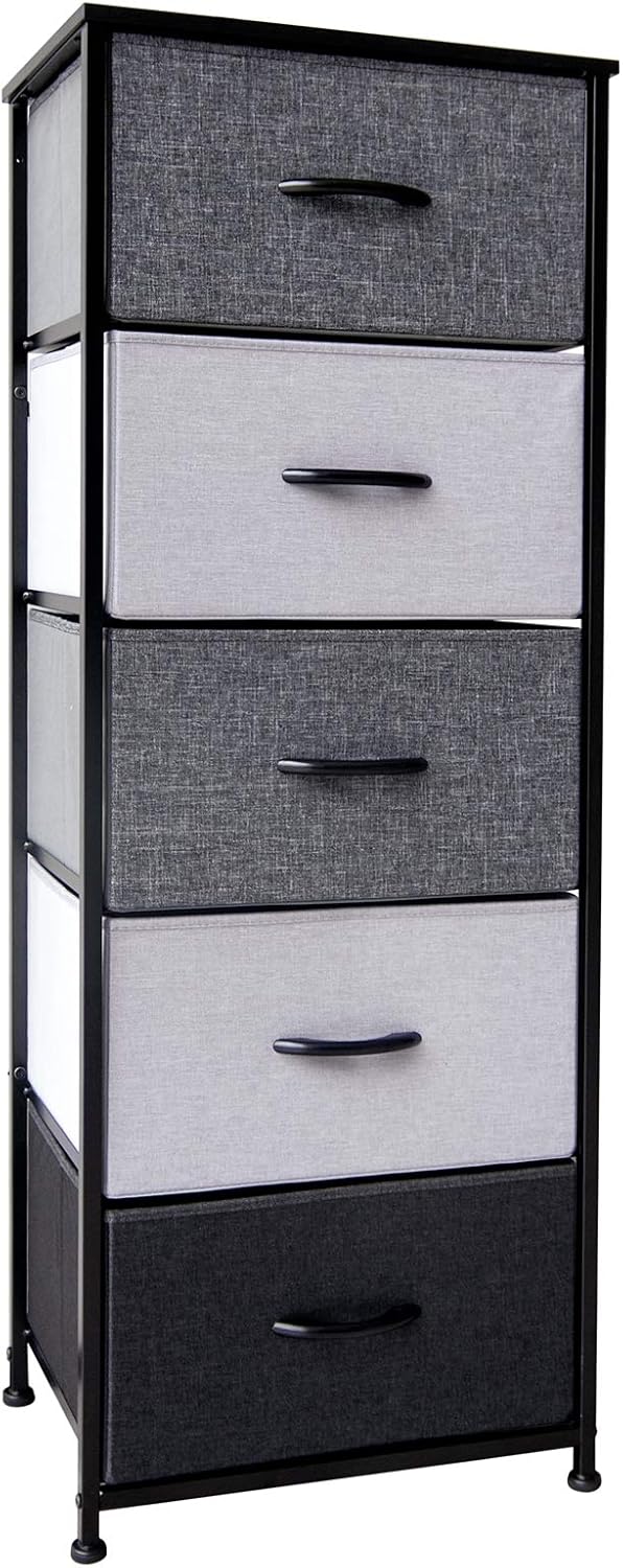 Tall 5 Drawer Dresser Storage Tower M1400
