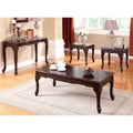 4-Piece Solid Wood Coffee Table Set O7264