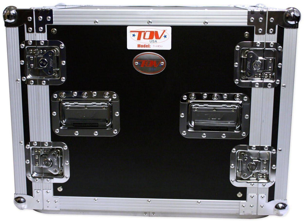 10U Amp Rack Mount Flight Case with Casters G694