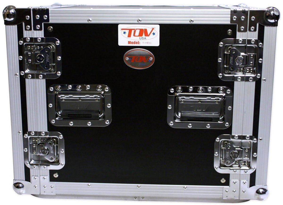 10U Amp Rack Mount Flight Case with Casters G694