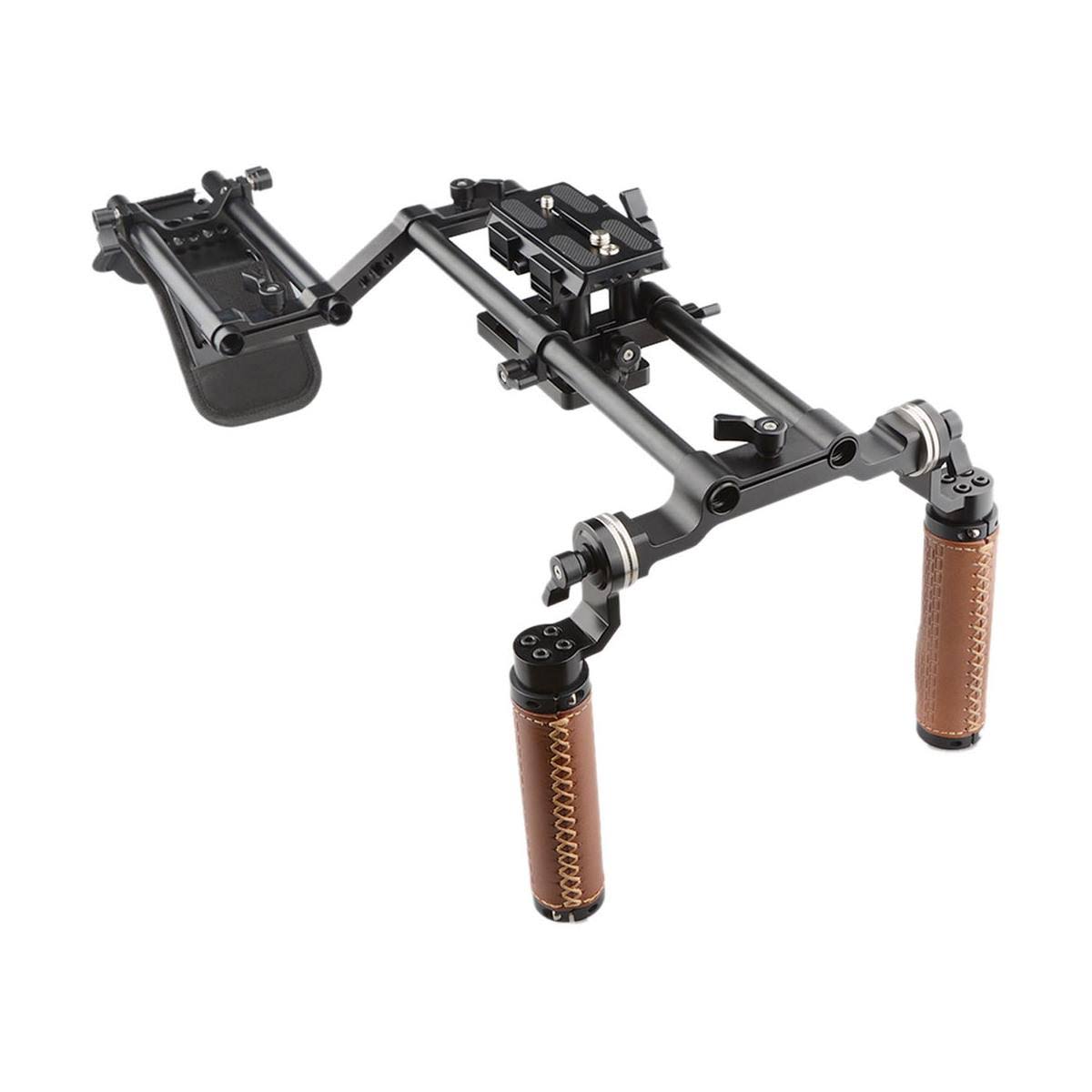Dslr Shoulder Mount Rig Dual Handgrip Support Kit R346971
