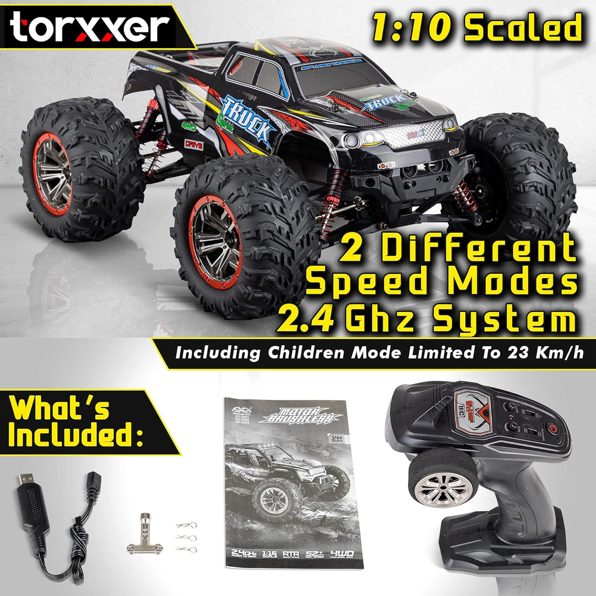 1:10 Scale High Speed 4WD Off Road RC Truck T600056