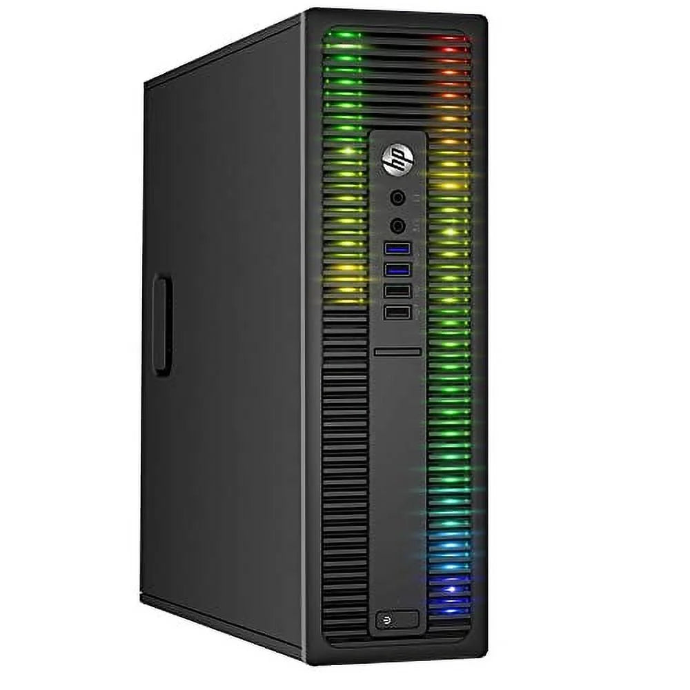 RGB Lights Desktop Computer Intel Core i5 16GB RAM 512GB SSD Win 10 Pro (used) G70207