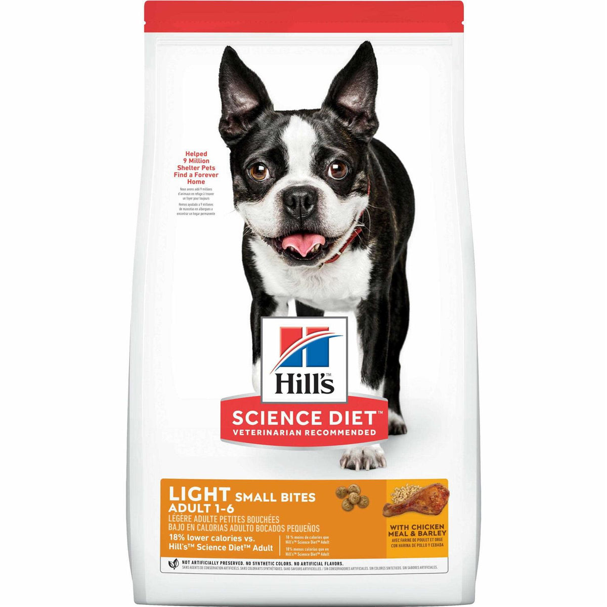 Adult Light Small Bites Chicken Meal & Barley Dry Dog Food X680622
