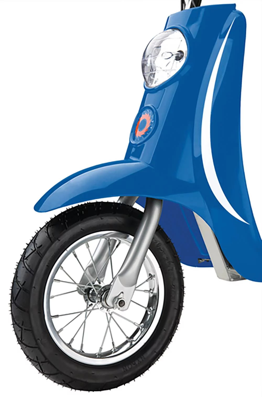 Blue & Red Electric Retro Scooters J104238